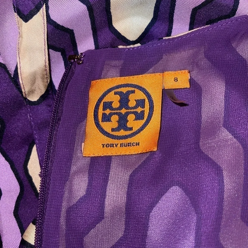 Tory Burch Women 100% Silk Dress Size 8 !